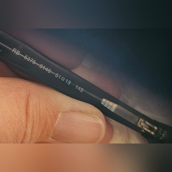 Ray-Ban Blue And Clear Womens Eyeglasses - Picture 6 of 6